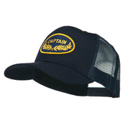 Captain Oak Leaf Military Patched Mesh Back Cap