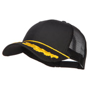 Captain Oak Leaf Trucker Cap