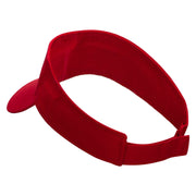 BASIC Embroidered Cotton Twill Sun Visor