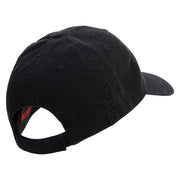 Paris Script Embroidered Deluxe Washed Twill Cap - Black OSFM