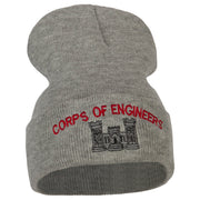 Corps of Engineers Embroidered Long Knitted Beanie