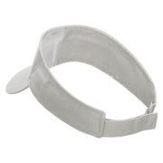 BASIC Embroidered Cotton Twill Sun Visor