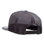 Covid Prevention Embroidered Mesh Trucker Cap