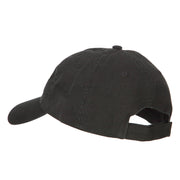 Camping Hair Don't Care with Fire Embroidered Low Profile Cotton Cap