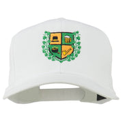 St Patrick's Day Crest Embroidered Cap