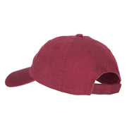 Camping Hair Don't Care with Fire Embroidered Low Profile Cotton Cap