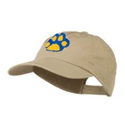 Cat Paw Pet Spun Washed Embroidered Cap