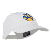 Cat Paw Pet Spun Washed Embroidered Cap