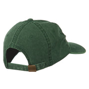 Colorado State Flag Embroidered Washed Buckle Cap