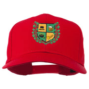 St Patrick's Day Crest Embroidered Cap