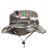 Camping Fun Patched Washed Hunting Hat