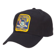 Connecticut Police Seal Patched Cotton Twill Cap