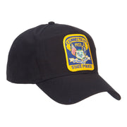 Connecticut Police Seal Patched Cotton Twill Cap