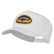 Captain Oak Leaf Military Patched Cap