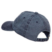 Cat Pet Patched Washed Cotton Twill Cap