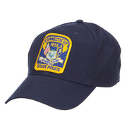 Connecticut Police Seal Patched Cotton Twill Cap