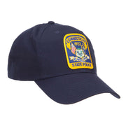 Connecticut Police Seal Patched Cotton Twill Cap