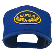 Captain Oak Leaf Military Patched Cap