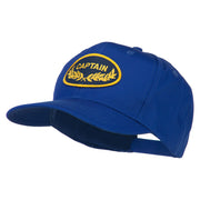 Captain Oak Leaf Military Patched Cap