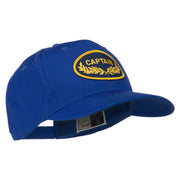 Captain Oak Leaf Military Patched Cap