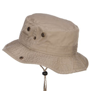 Camping Fun Patched Washed Hunting Hat