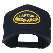 Captain Oak Leaf Military Patched Cap