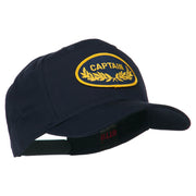 Captain Oak Leaf Military Patched Cap