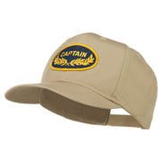 Captain Oak Leaf Military Patched Cap