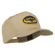 Captain Oak Leaf Military Patched Cap