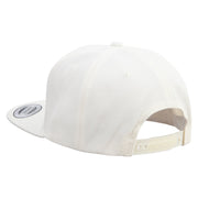 Weekend Hooker Text Embroidered Wool Blend Prostyle Snapback - Natural OSFM