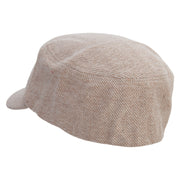 Winter Elements Wool Fashion Fitted Engineer Cap - Natural OSFM