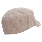 Winter Elements Wool Fashion Fitted Engineer Cap - Natural OSFM