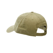 Taco Taco Embroidered Washed Solid Pigment Dyed Cotton Twill Brass Buckle Cap