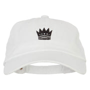 Chess Queen Embroidered Unstructured Washed Cap