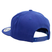 Weekend Hooker Text Embroidered Wool Blend Prostyle Snapback - Royal OSFM