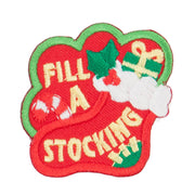 Christmas Theme Embroidered Patches