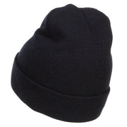 Mini Car Embroidered Long Beanie