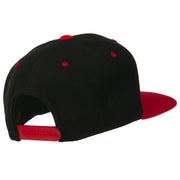 3D Clover Embroidered Two Tone Snapback Cap