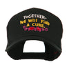 Cancer Cure Saying Embroidered Cap