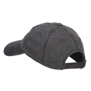 Captain Anchor Embroidered Washed Cap