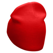 Field Day Embroidered 8 Inch Short Beanie - Red OSFM