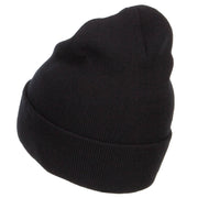 Mini Car Embroidered Long Beanie