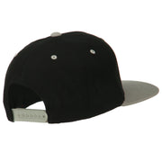 3D Clover Embroidered Two Tone Snapback Cap