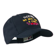 Cancer Cure Saying Embroidered Cap