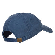 Captain Anchor Embroidered Washed Cap