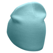 Field Day Embroidered 8 Inch Short Beanie - Lt-Blue OSFM