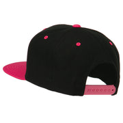 3D Clover Embroidered Two Tone Snapback Cap