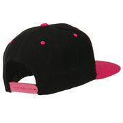 3D Clover Embroidered Two Tone Snapback Cap