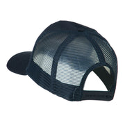 US Crew Embroidered Mesh back Cap