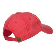 Captain Anchor Embroidered Washed Cap